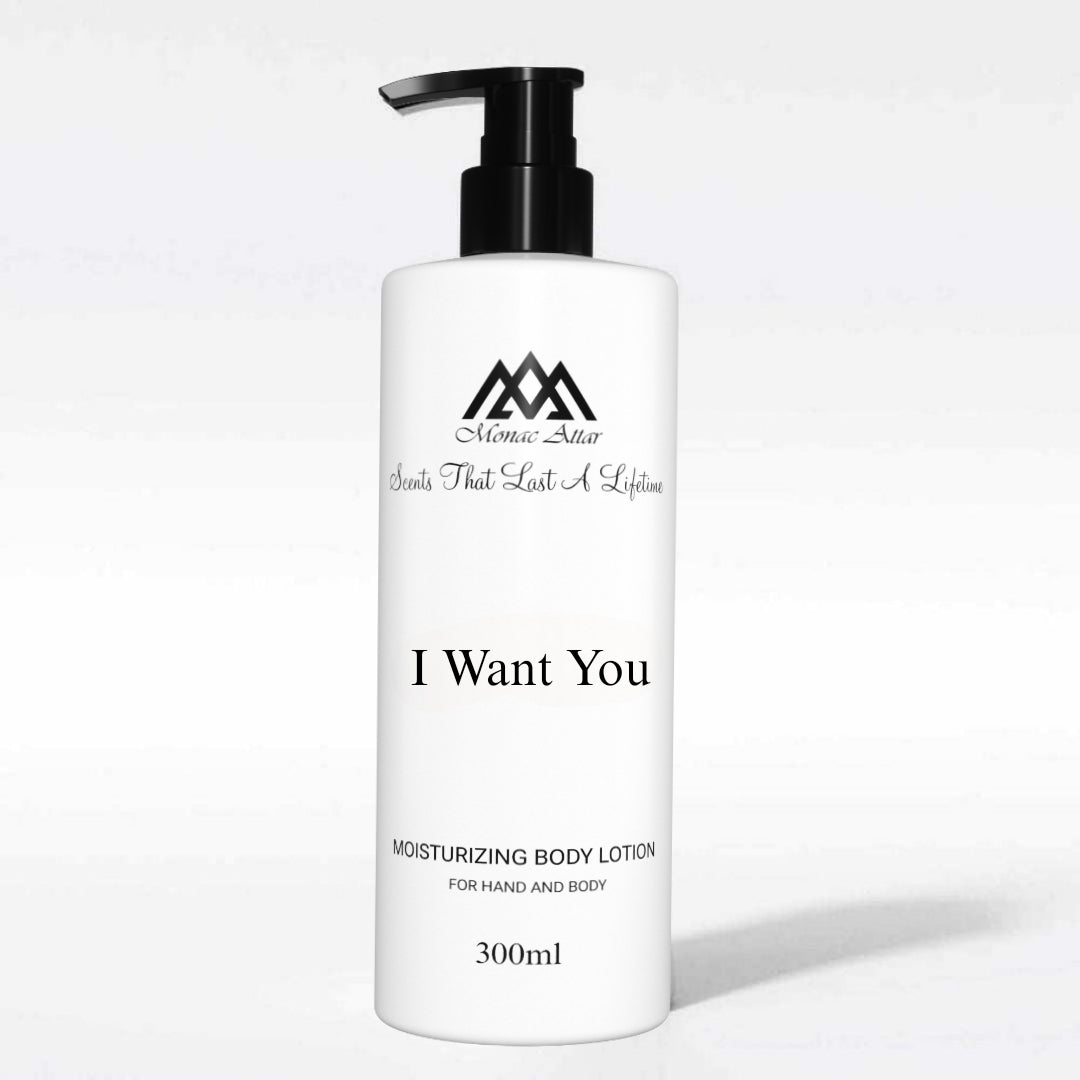 I Want You Body Lotion