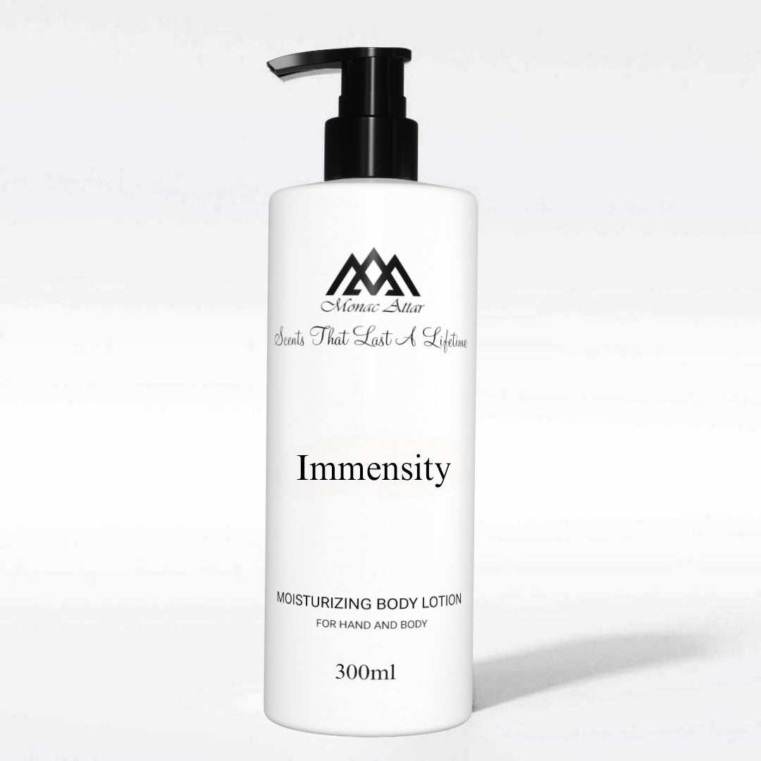 Luxury L'Immensite dupe - Monac Immensity Body Lotion Inspired by L'Immensite body lotion