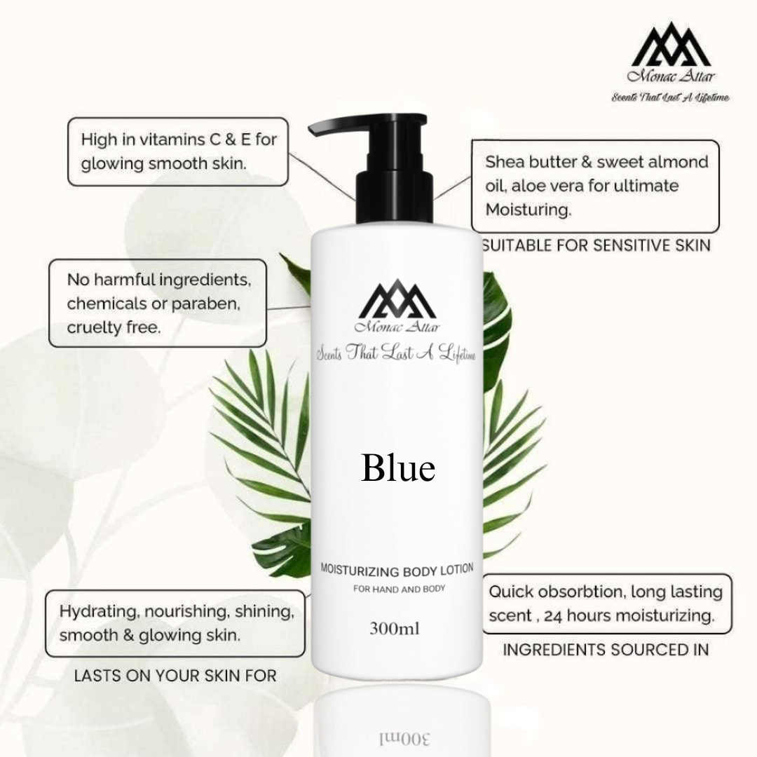 Blue Body Lotion