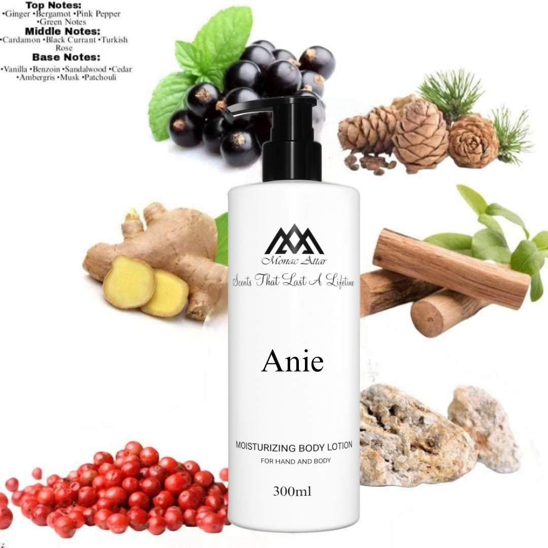 Fragrance notes of Ani - scent profile inspired by Ani body lotion