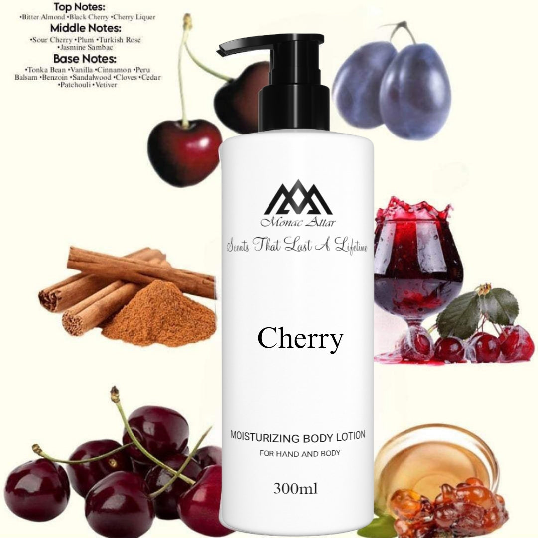 Fragrance notes of Lost Cherry - scent profile inspired by Lost Cherry body lotion