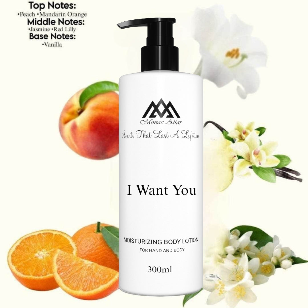 I Want You Body Lotion - Monac