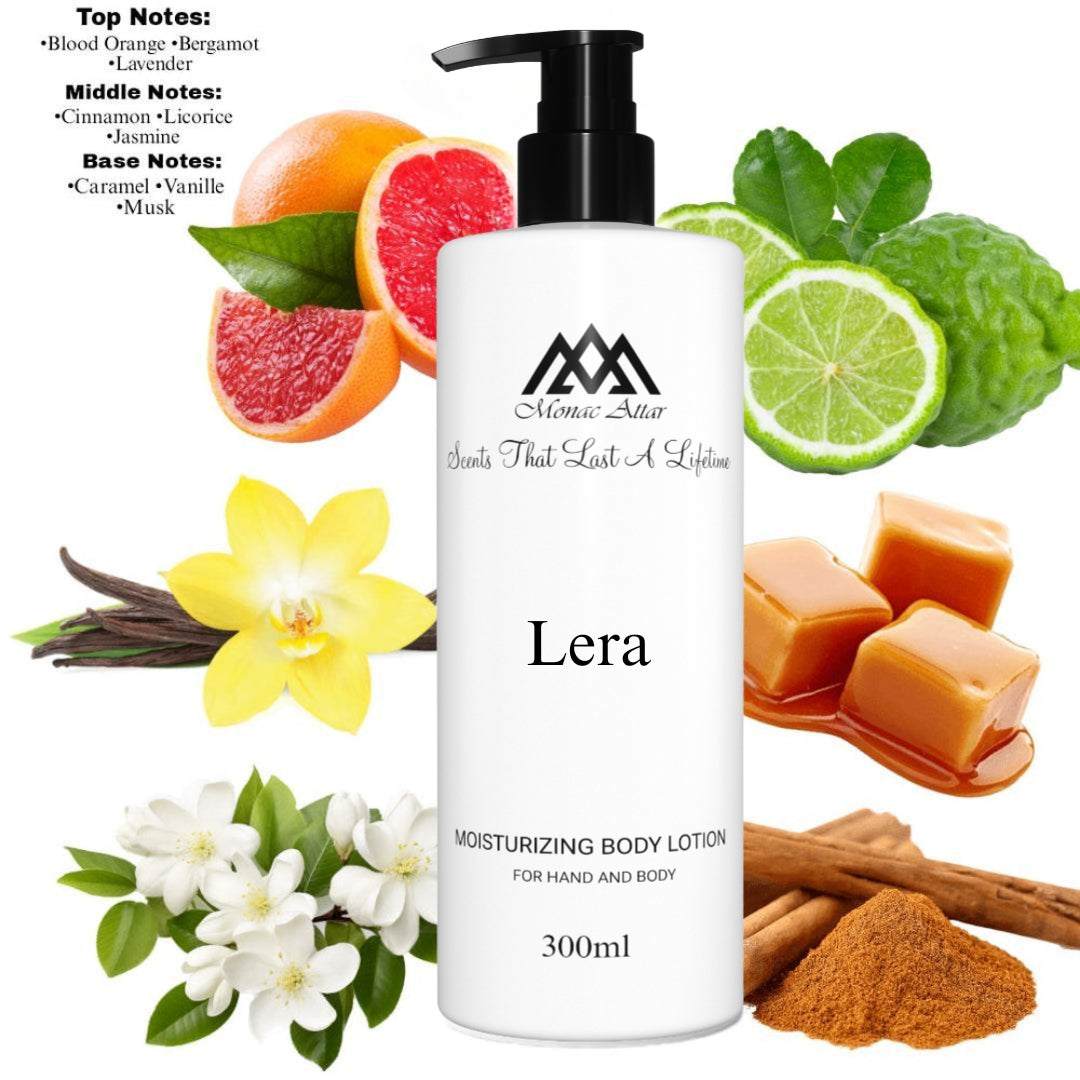 Fragrance notes of Lira - scent profile inspired by Lira body lotion