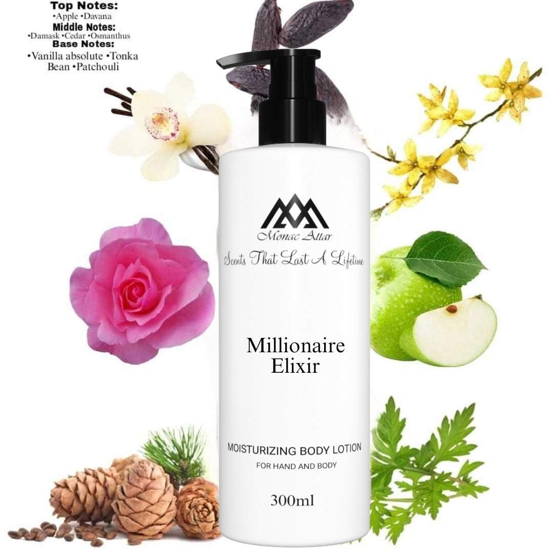 Fragrance notes of One Million Elixir - scent profile inspired by One Million Elixir body lotion