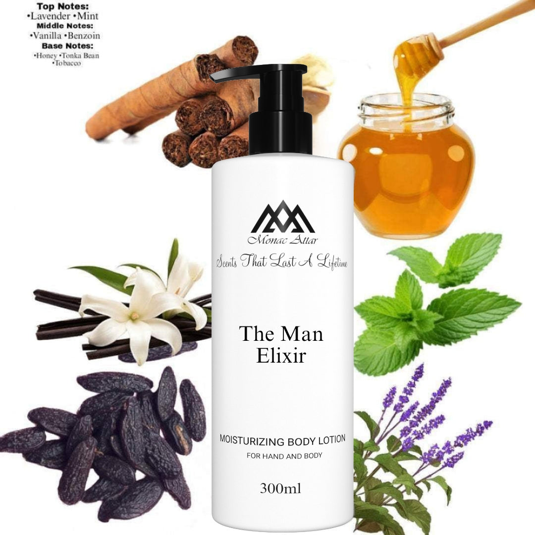 The Man Elixir Body Lotion