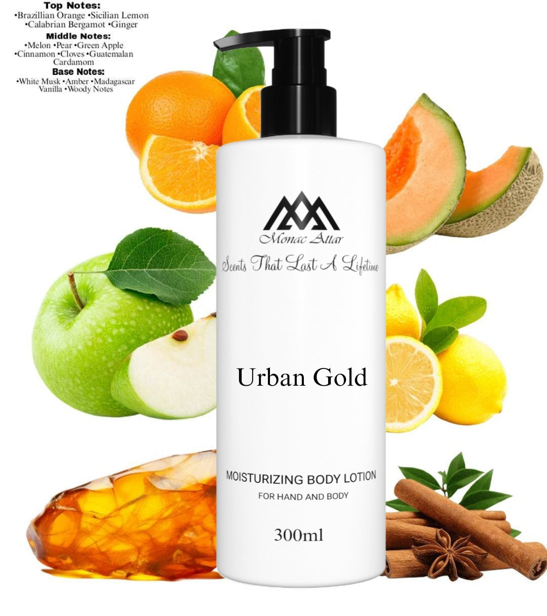 Urban Lotion Inspired By Xerjoff Erba Gold