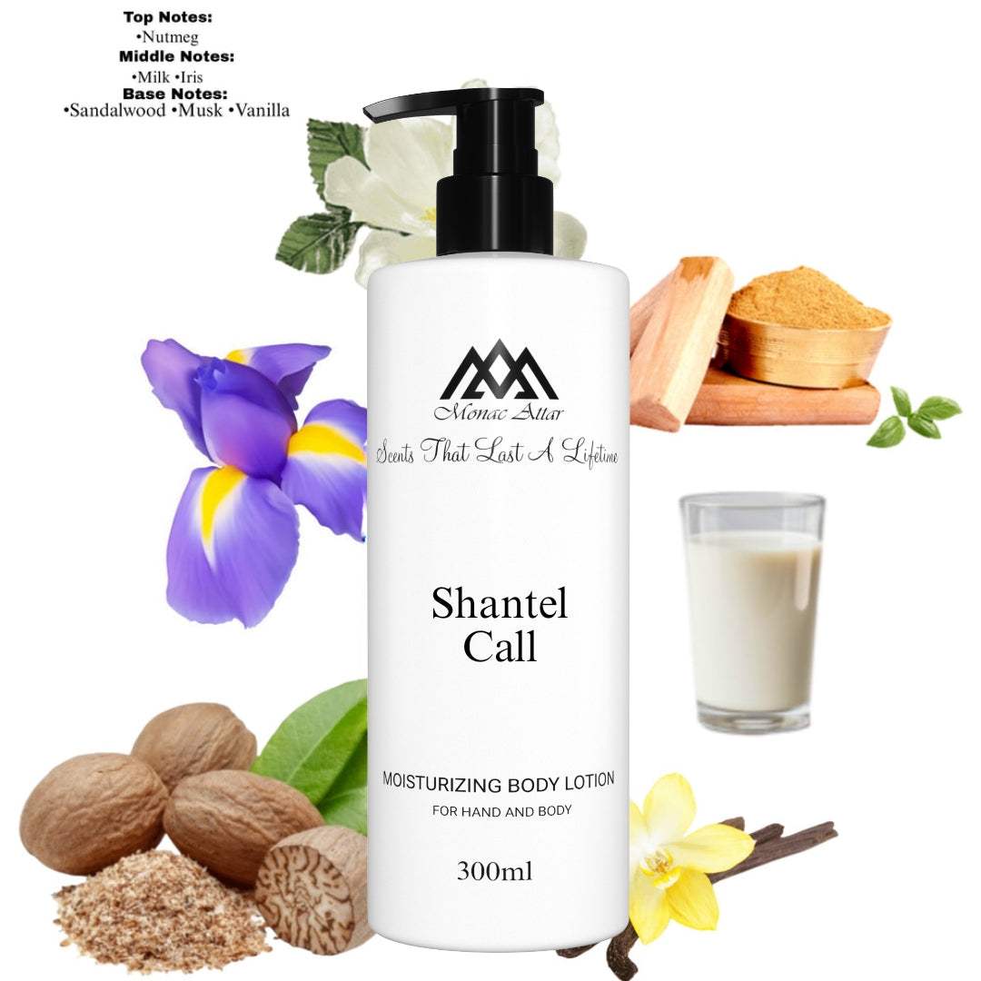 Fragrance notes of Santal Calling - scent profile inspired by Santal Calling body lotion