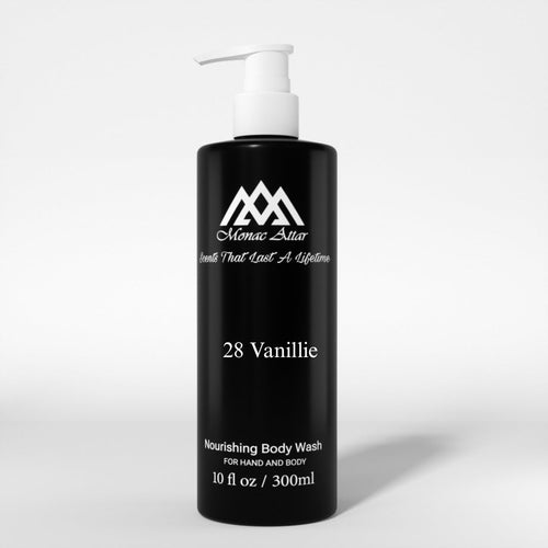 Luxury Vanilla 28 dupe - Monac 28 Vanillie Body Wash Inspired by Vanilla 28 body wash