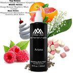 Fragrance notes of Oriana - scent profile inspired by Oriana body wash