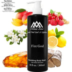 Fragrance notes of God of Fire - scent profile inspired by God of Fire body wash