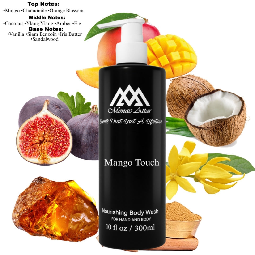 Fragrance notes of Mango Kiss - scent profile inspired by Mango Kiss body wash