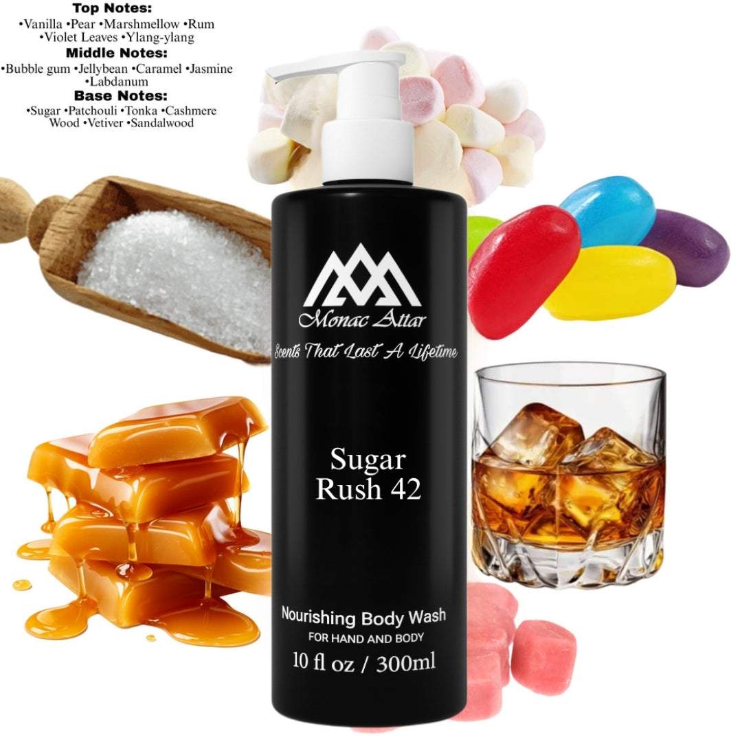Fragrance notes of Vanilla Candy Rock Sugar 42 - scent profile inspired by Vanilla Candy Rock Sugar 42 body wash