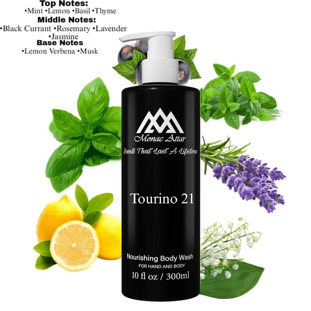 Fragrance notes of Torino 21 - scent profile inspired by Torino 21 body wash