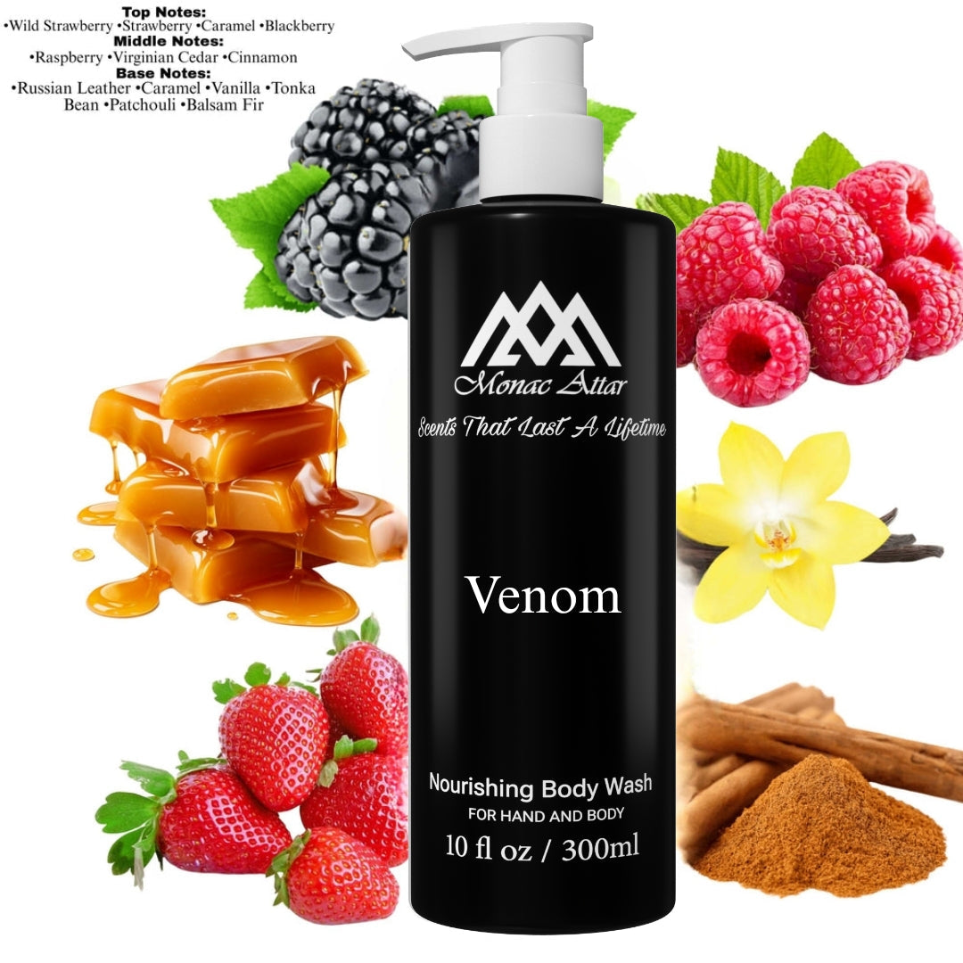 Fragrance notes of Vennom Incarnat - scent profile inspired by Vennom Incarnat body wash