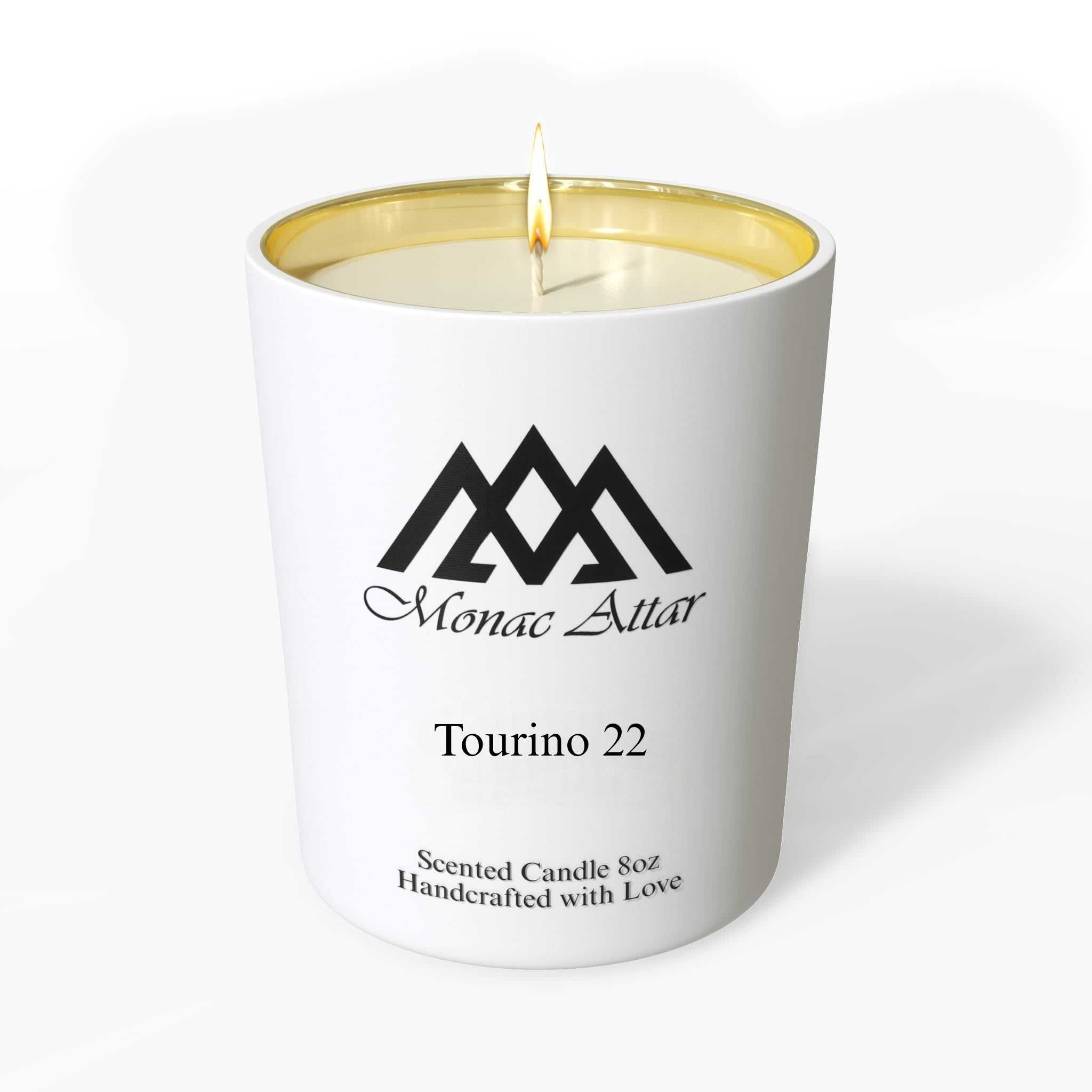 Luxury Tourino 22 Candle inspired candle – Monac hand-poured soy wax with clean burn and long lasting scent throw.