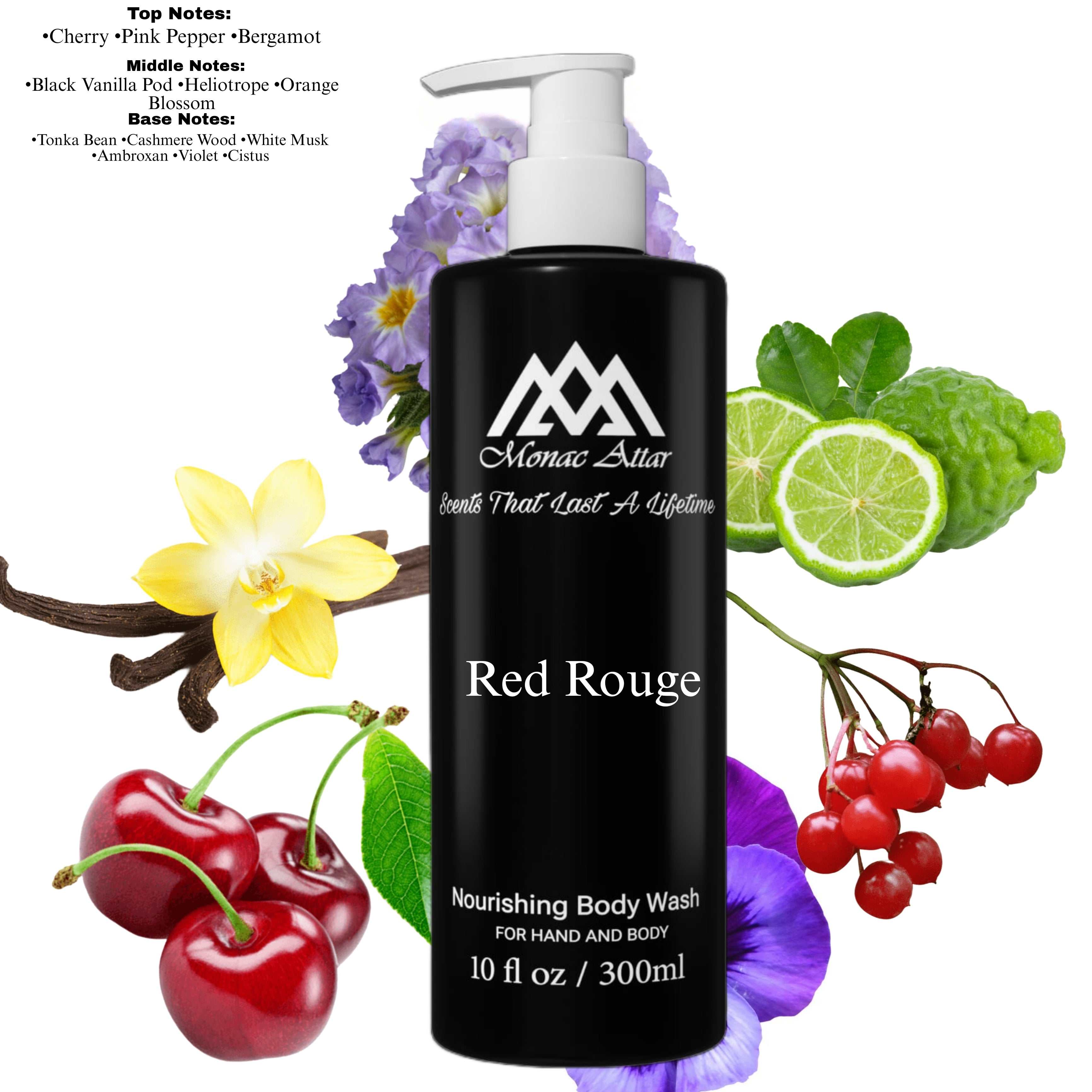 Fragrance notes of Rouge Smoking - scent profile inspired by Rouge Smoking body wash