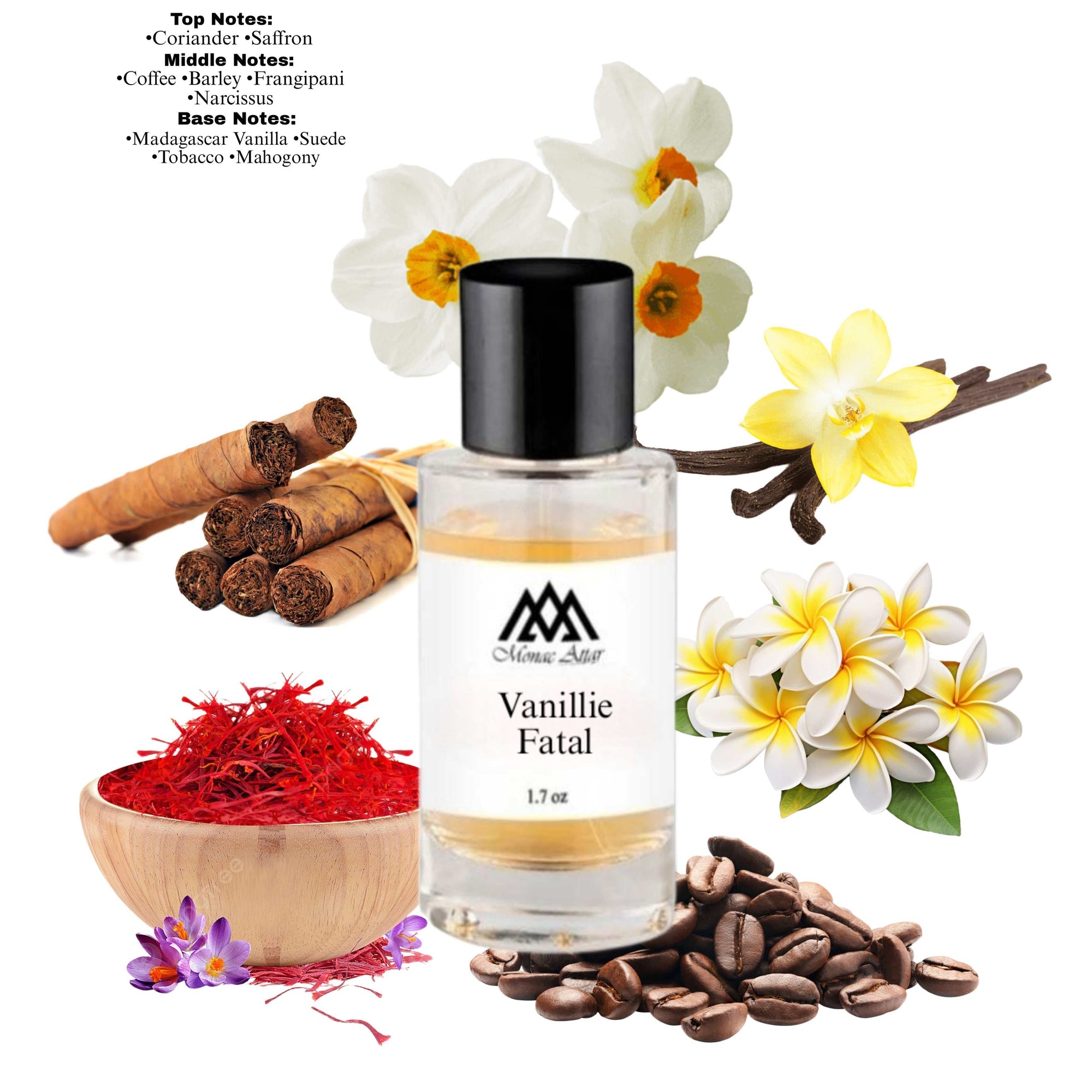 Fragrance notes of Vanille Fatale - scent profile inspired by Vanille Fatale fragrance