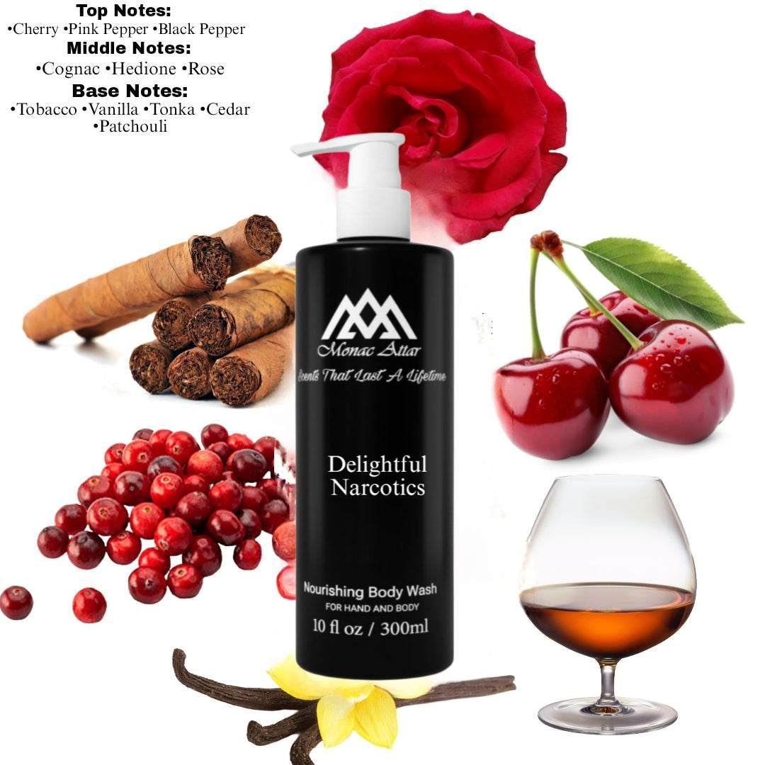 Fragrance notes of Narcotic Delight - scent profile inspired by Narcotic Delight body wash