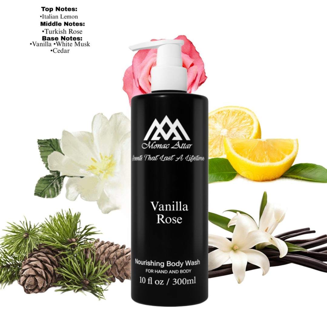 Fragrance notes of Roses Vanilla - scent profile inspired by Roses Vanilla body wash