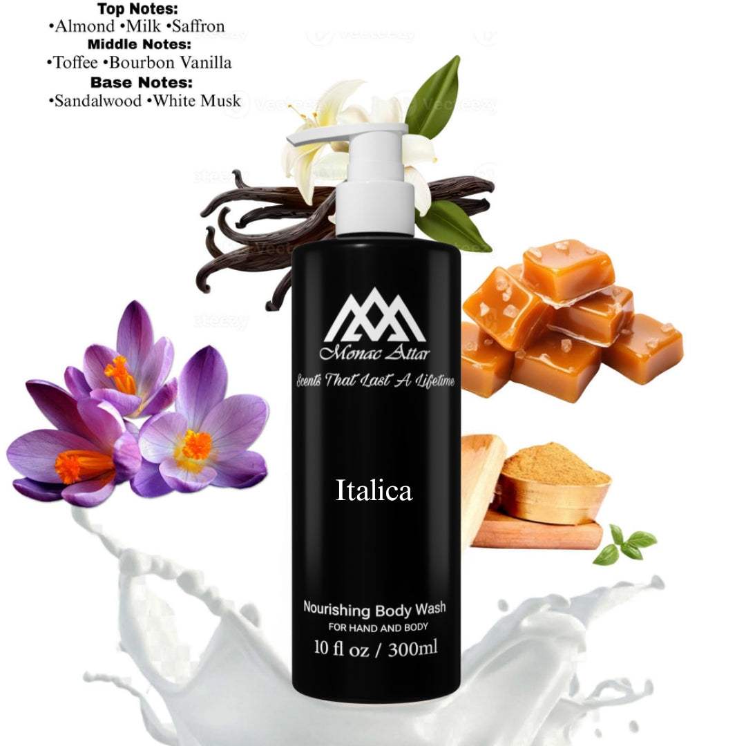 Fragrance notes of Italica - scent profile inspired by Italica body wash
