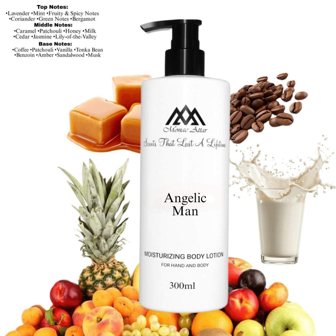 Fragrance notes of A*Men - scent profile inspired by A*Men body lotion