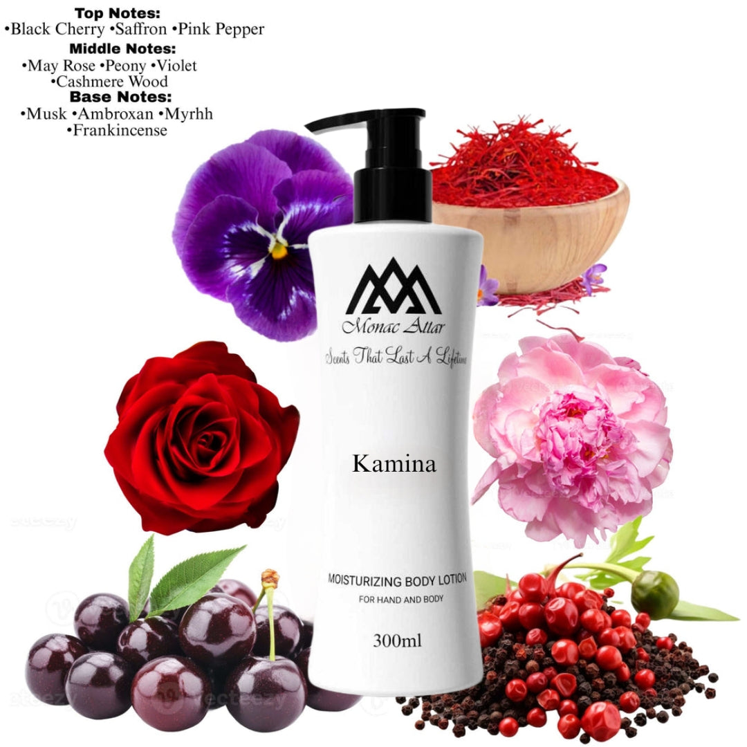 Fragrance notes of Creed Camina - scent profile inspired by Creed Camina body lotion