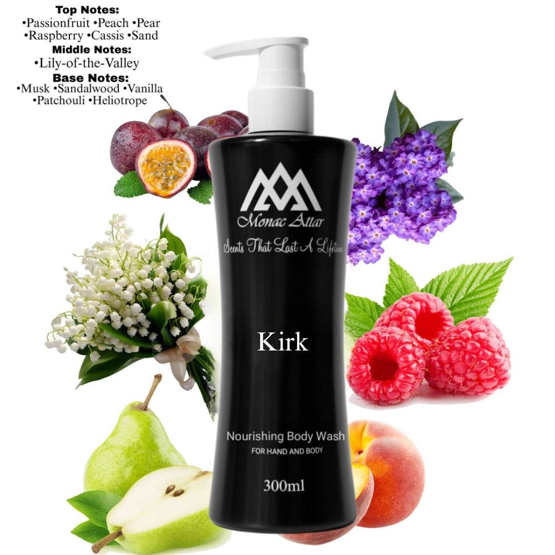 Fragrance notes of Kirke - scent profile inspired by Kirke body wash