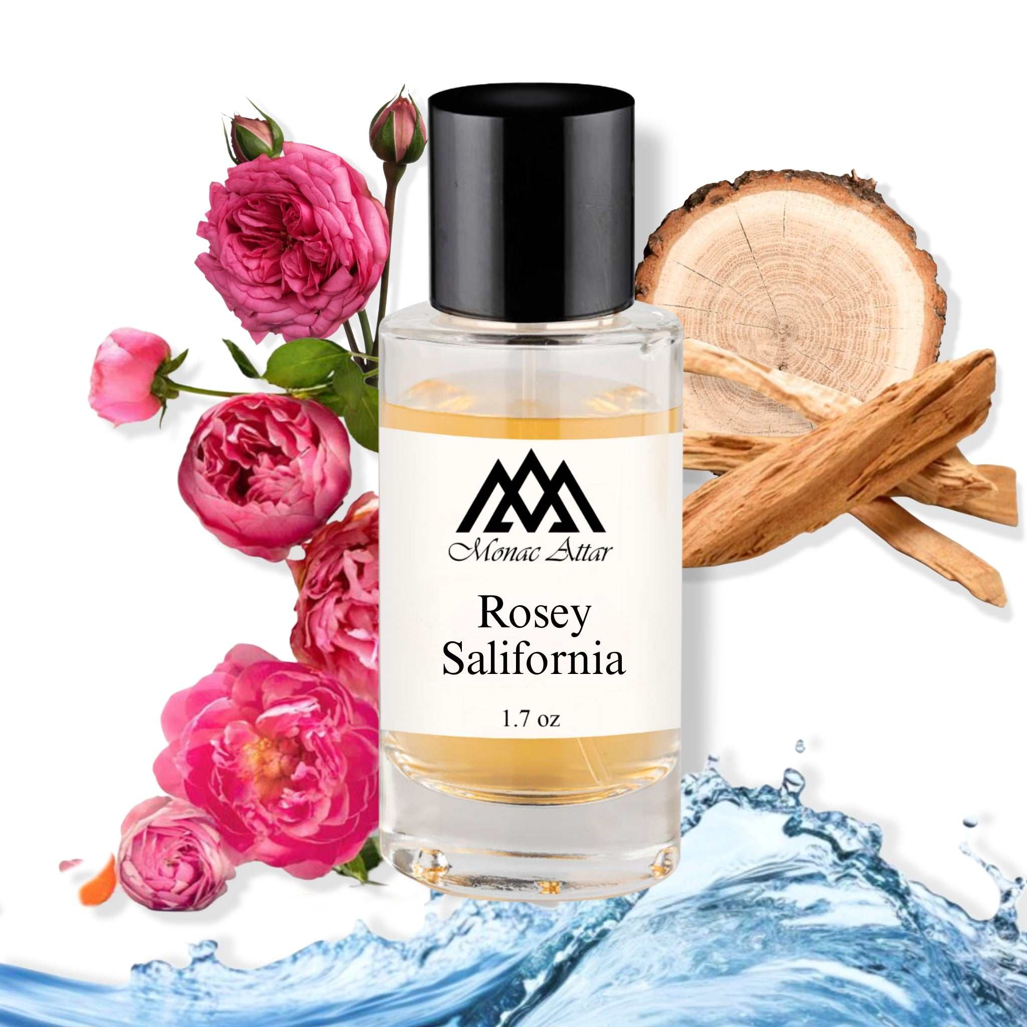 Luxury Rose Saltifolia dupe - Monac Rosey Salifornia Inspired by Rose Saltifolia fragrance