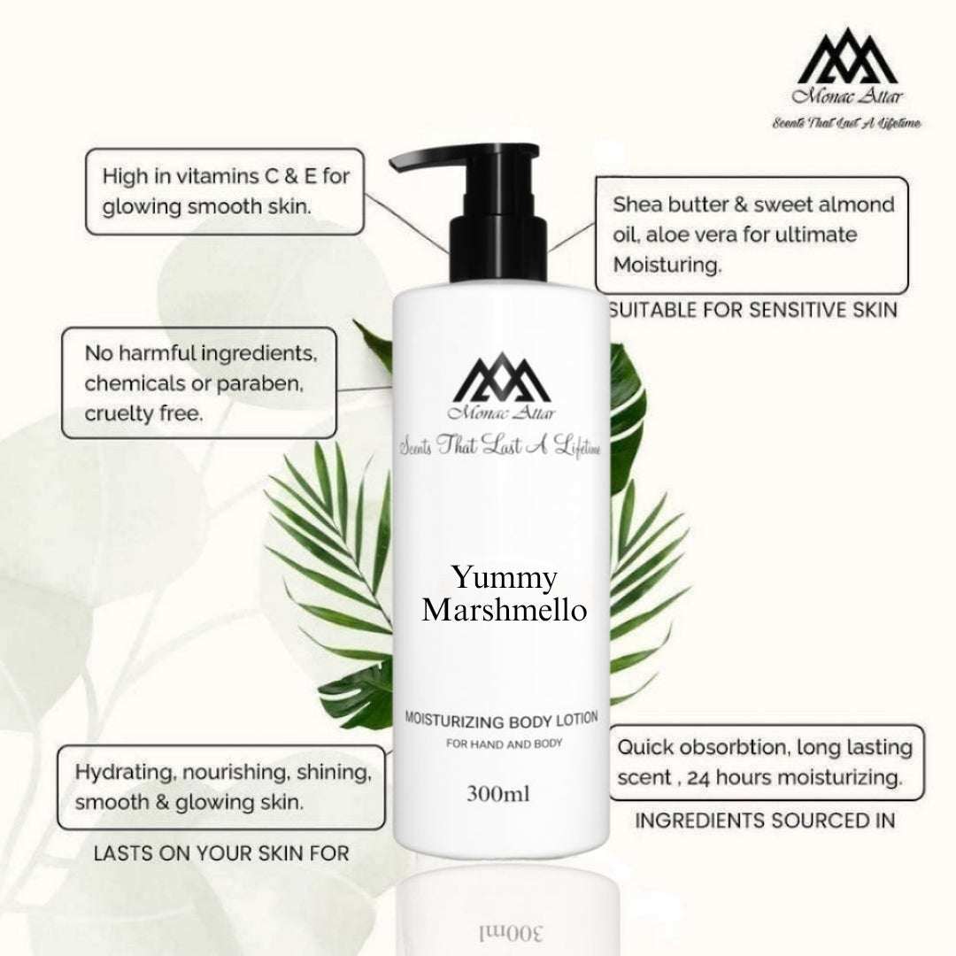 High quality Yum Boujee Marshmallow 81 clone body lotion - affordable designer alternative