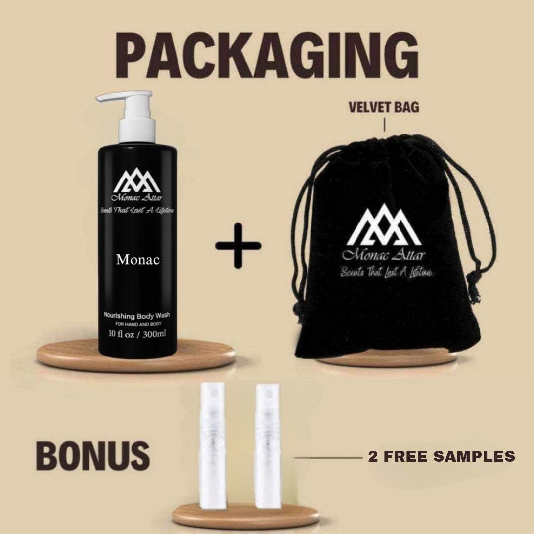 Inspired by Velvet Orchid - luxury scented body wash for men and women