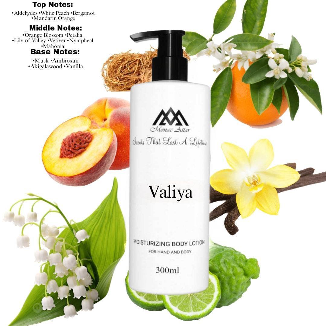 Fragrance notes of Valaya - scent profile inspired by Valaya body lotion