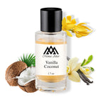 Luxury Coco Vanille dupe- Monac Vanilla Coconut inspired-by perfume bottle