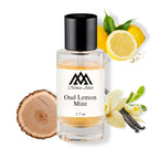 Luxury Aoud Lemon Mint dupe- Monac Oud Lemon Mint inspired-by perfume bottle