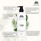 High quality Baccarat Rouge 540 clone body lotion - affordable designer alternative