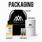 Elegant packaging of Maraschino replica fragrance - long lasting fragrance