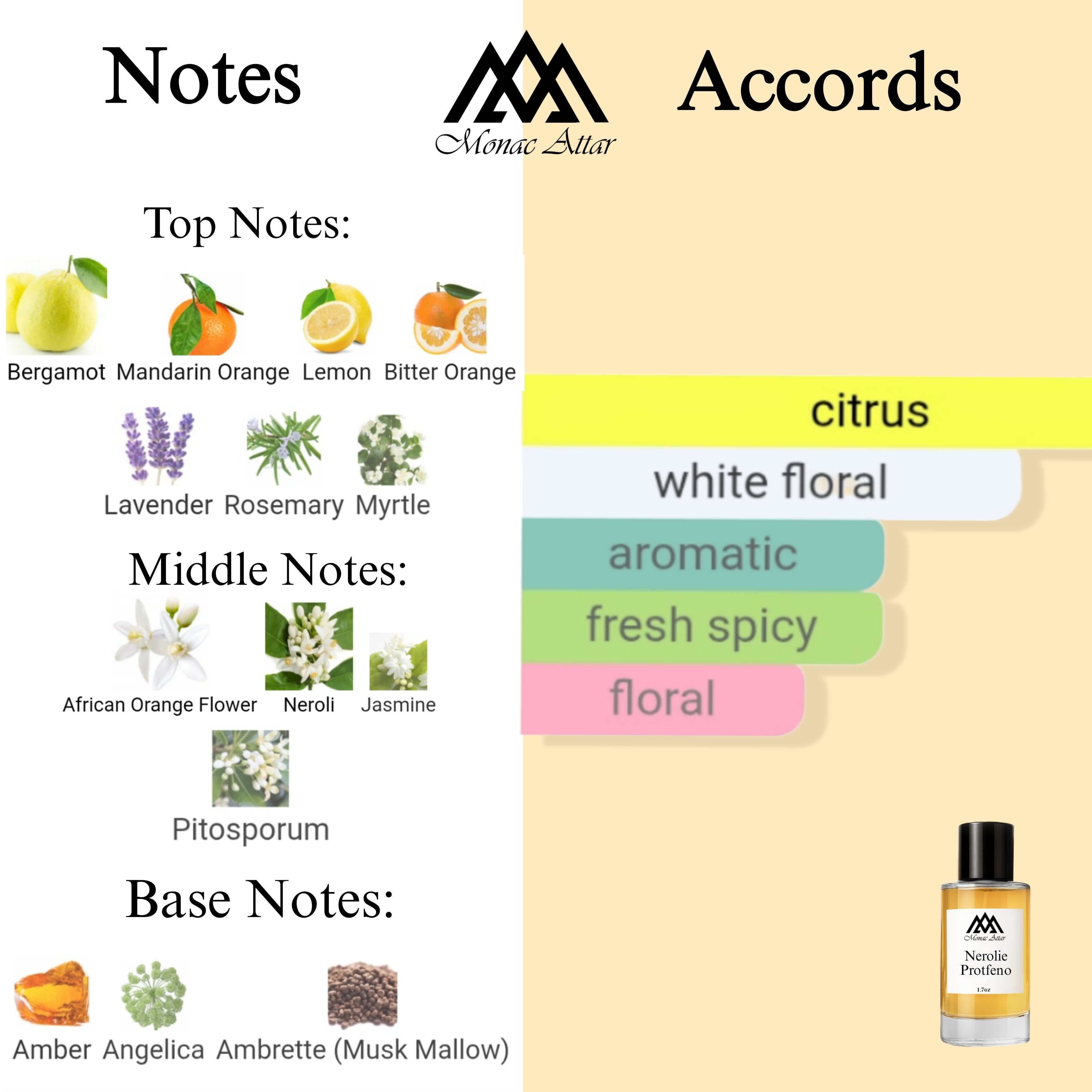 Fragrance notes of Neroli Portofino - scent profile inspired by Neroli Portofino fragrance