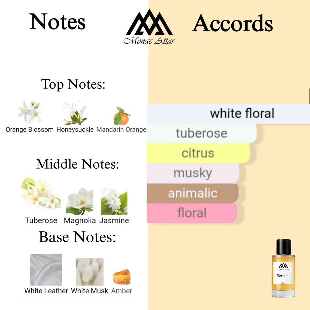 Fragrance notes of Lady White Snake - scent profile inspired by Lady White Snake fragrance