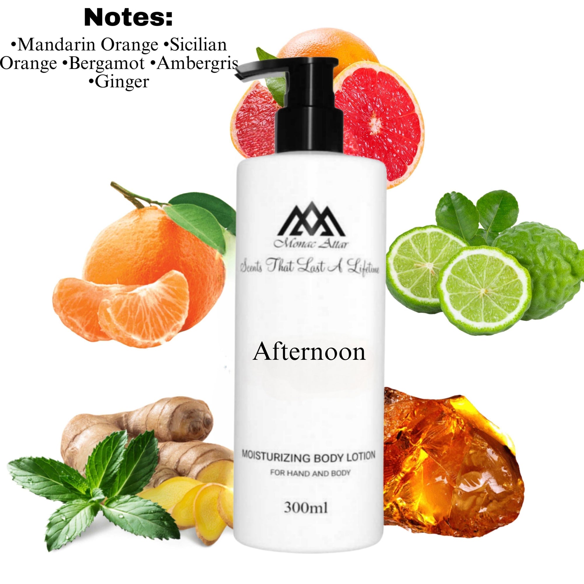 Fragrance notes of Afternoon Swim - scent profile inspired by Afternoon Swim body lotion