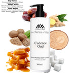 Fragrance notes of Oud Cadenza - scent profile inspired by Oud Cadenza body lotion