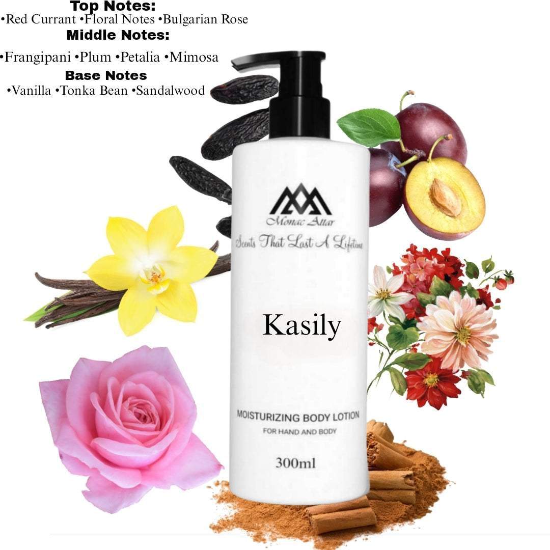 Fragrance notes of Cassili - scent profile inspired by Cassili body lotion