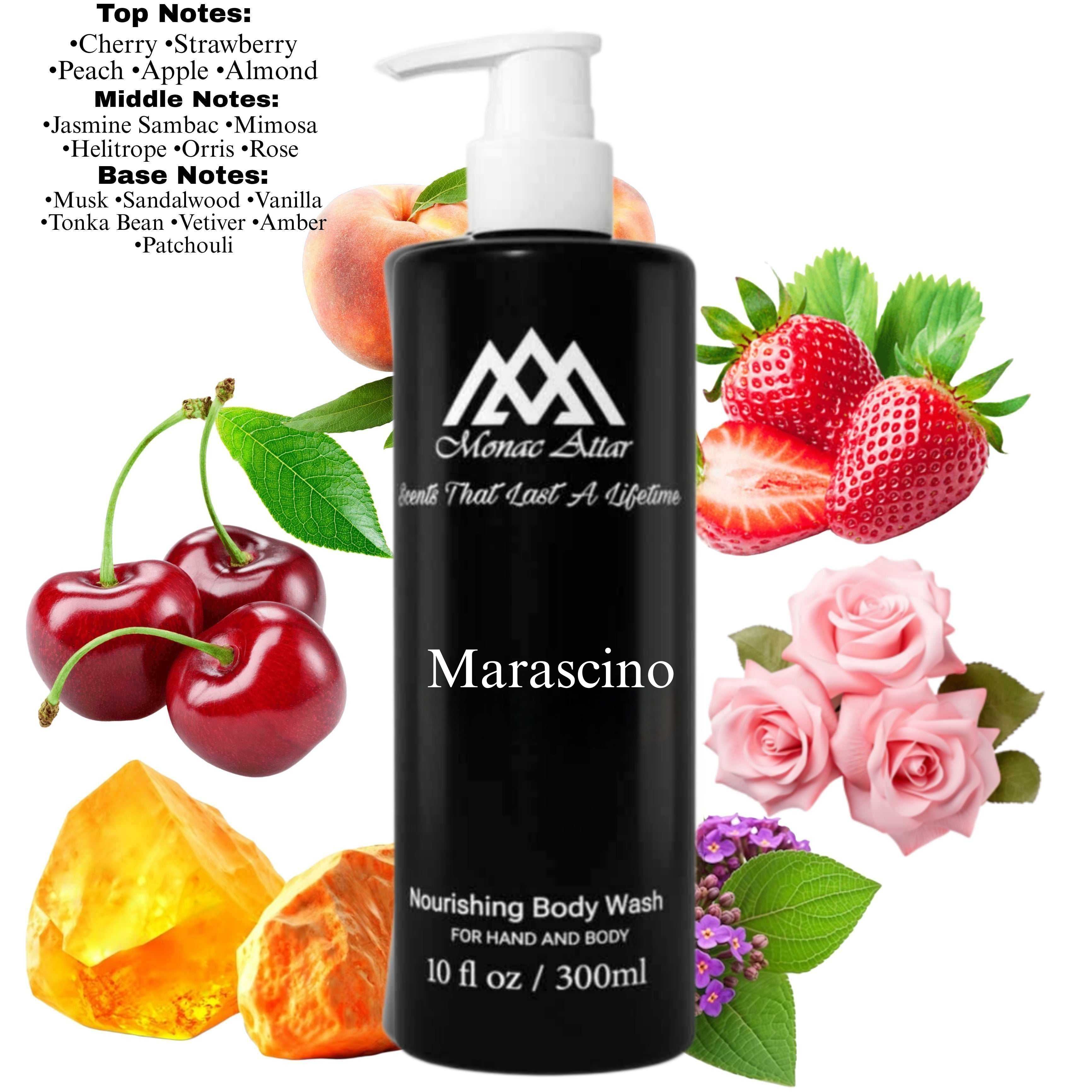 Fragrance notes of Maraschino - scent profile inspired by Maraschino body wash