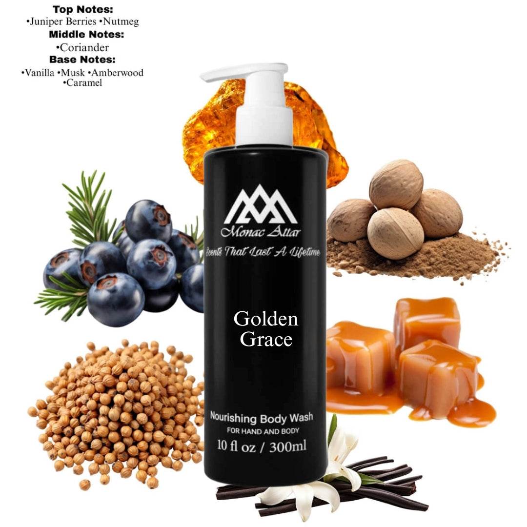 Fragrance notes of Gentle Fluidity Gold - scent profile inspired by Gentle Fluidity Gold body wash