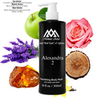 Fragrance notes of Alexandria 11 Extrait Oil - scent profile inspired by Alexandria 11 Extrait Oil body wash