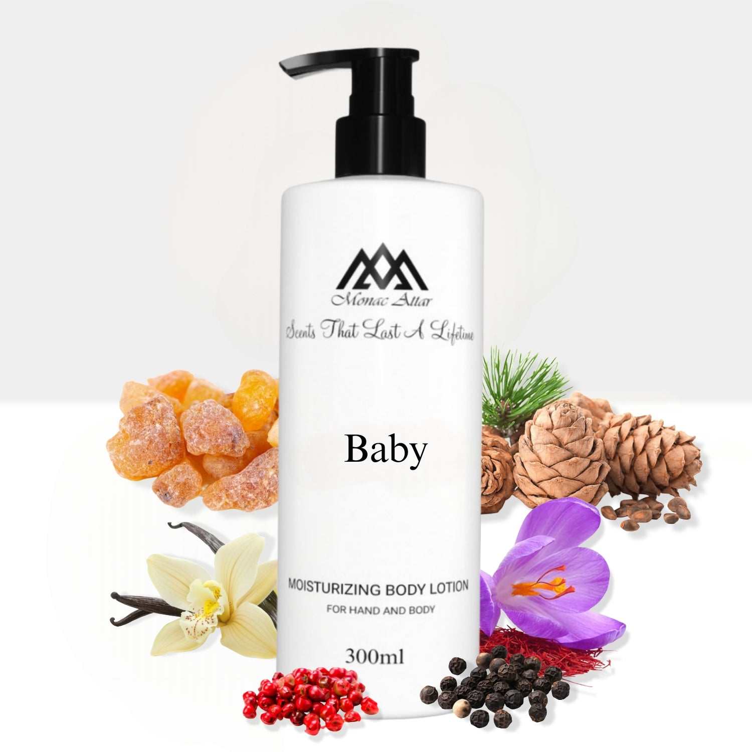 Luxury Babycat dupe - Monac Baby Inspired by Babycat body lotion