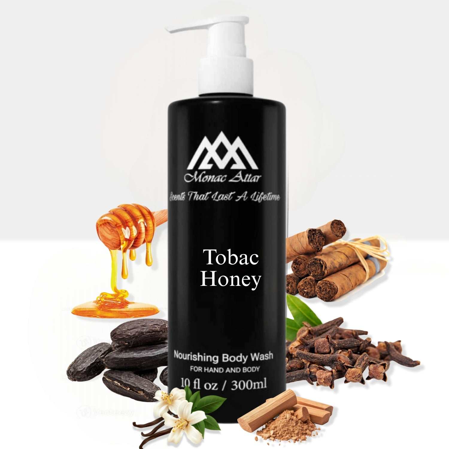 Luxury Tobacco Honey dupe - Monac Tobac Honey Inspired Tobacco Honey body wash