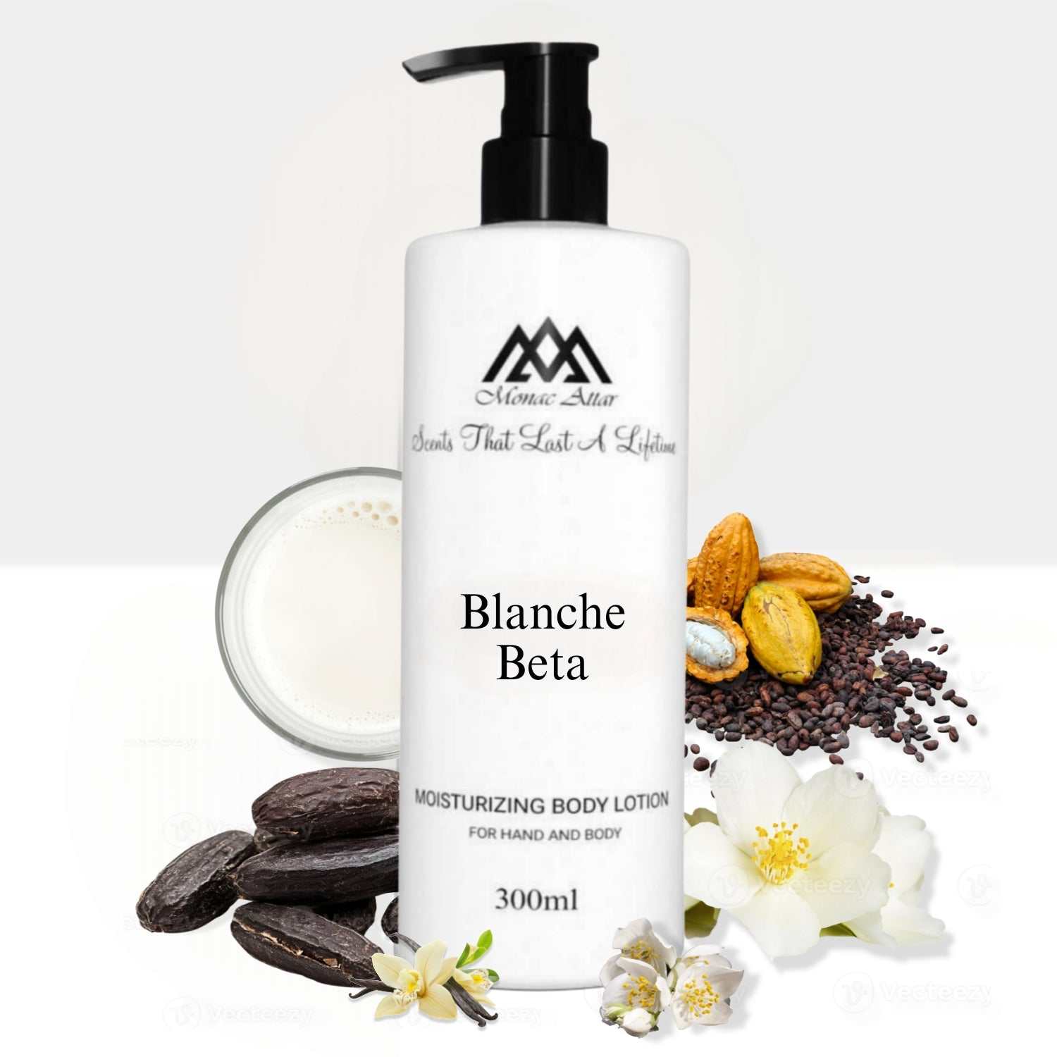Luxury Blanche  Bete dupe - Monac Blanche Beta Body Lotion Inspired by Blanche Bete body lotion