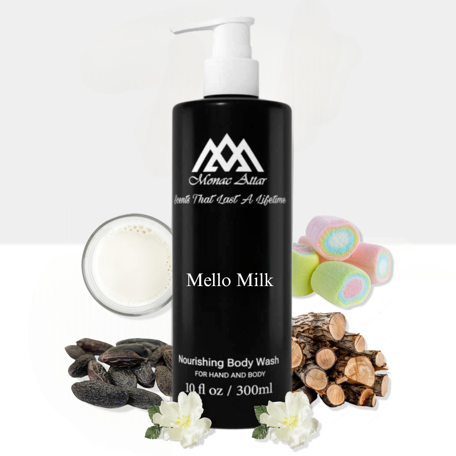 Luxury Commodity Milk dupe - Monac Mello Milk Body Wash Inspired by Commodity Milk body wash