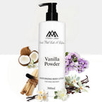 Lotion Notes of Vanilla Powder- scent profile inspired by Vanilla Powder body lotion