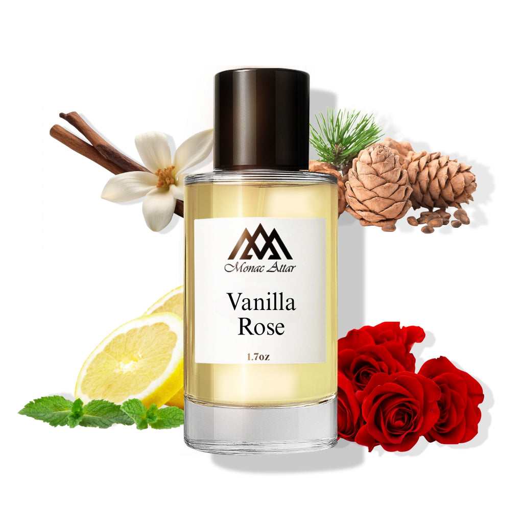 Luxury Rose Vanilla dupe - Monac Vanilla Rose Inspired by Rose Vanilla fragrance