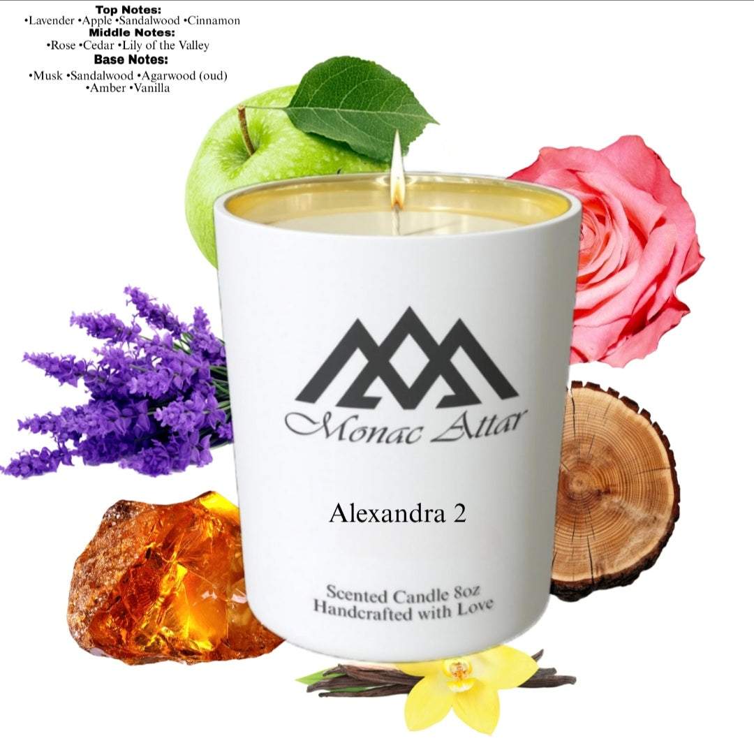 Alexandra 2 Candle Inspired By Alexandria 11 Extrait Oil 